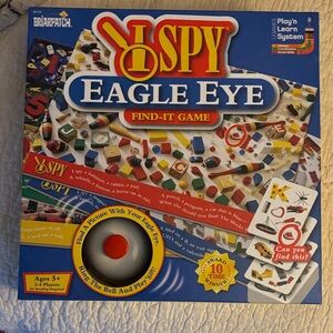 Briarpatch I Spy Eagle Eye Find-It Game - Blue and Yellow